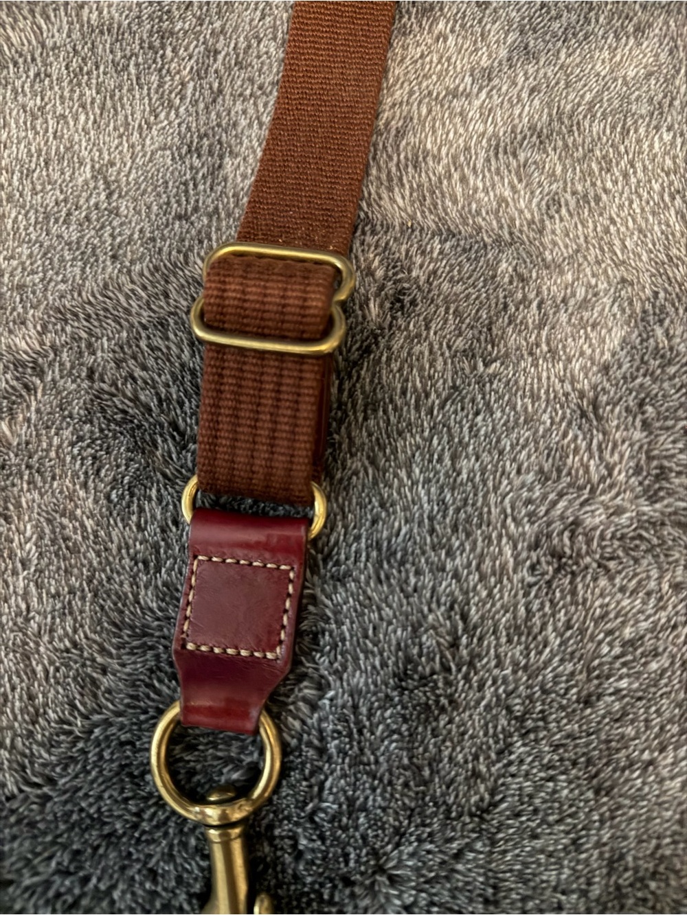 VINTAGE COACH suede crossbody bag - Picture 10 of 12